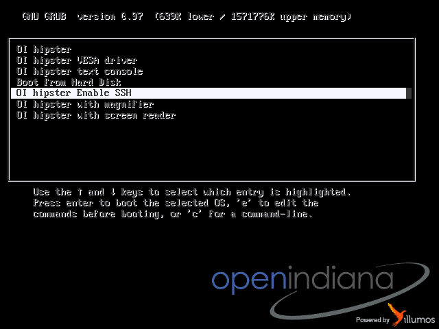Openindiana Text Installer Text Install | OpenIndianaDocs