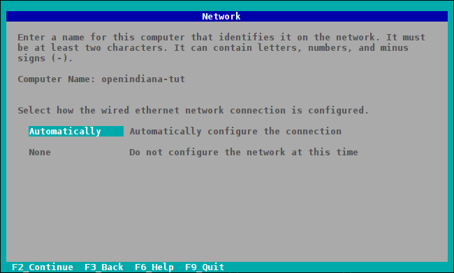 set hostname